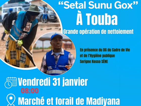 “SETAL SUNU GOX” à Touba